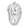 thumbnail image 2 of Twisted Wall Clock, Vintage Design, Silent Movement, Durable Construction, Decor For Living Room, Bedroom, Office, 2 of 8