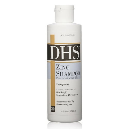 DHS Zinc Shampoo Pyrithione Zinc 2 Percent, 8 Oz