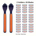 thumbnail image 1 of Multi-Layer Razor Hair Removal Tools Shaver Replacement Parts Classic Shaver Razor Blades, 1 of 5