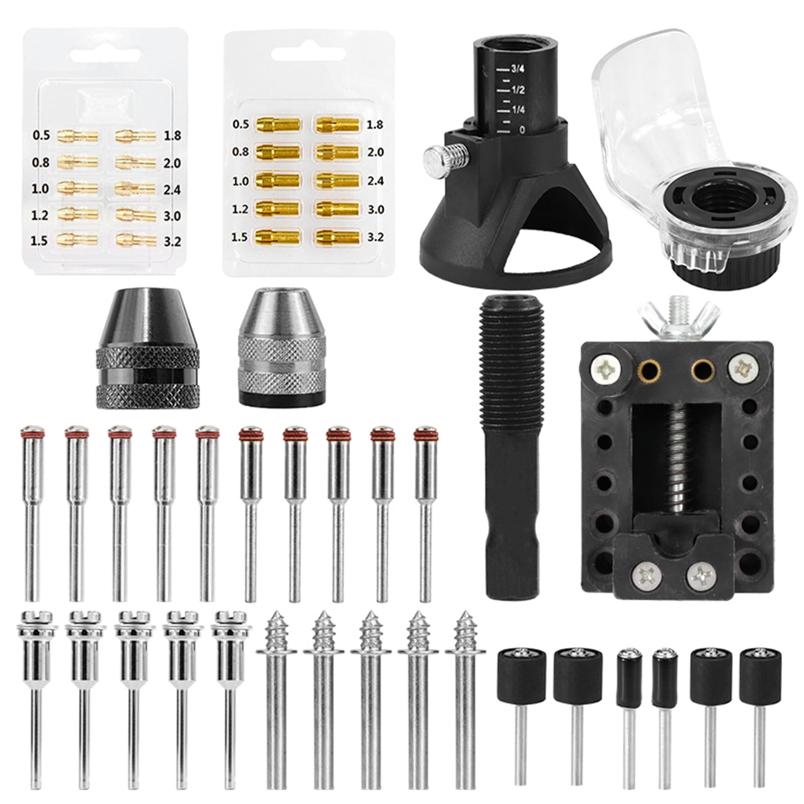 Rotary Tool Accessories Kit Mandrel Mini Drill Chuck Rotary Dedicated