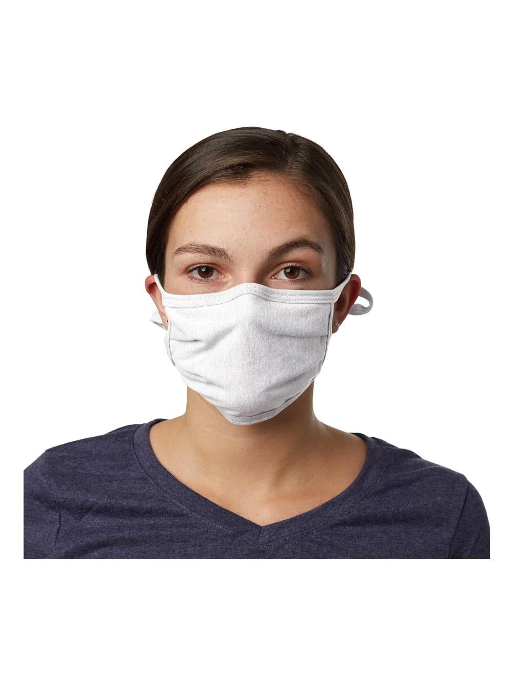 Hanes Adult X-Temp 2-Ply Adjustable Face Mask