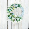 thumbnail image 2 of MOQIN Wreath for Front Door, Porch, Window Easter Decoration Bunny Hanging Sign Decoration Easter Hanging Sign Home Decoration Props Gifts, 2 of 3