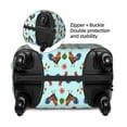 thumbnail image 2 of Pofeuu Roosters And Plants Print Luggage Suitcase Cover Protector Luggage Washable Covers Aesthetic for 18/24/28/32 inch Luggage（No luggage included）-Medium, 2 of 7