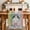 Multicolor, variant on Easter Bunny Table Runner - 60 Inch Long Colorful Eggs Cute Rabbit Blue Country Wooden Cotton and Linen Blended Dress Scarves Farmhouse Table Runner for Kitchen Dining, Coffee Table, 13" x 60"