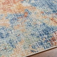 thumbnail image 6 of Mark&Day Outdoor Rugs, 7x9 Rippey Modern Abstract Marble Indoor/Outdoor Burnt Orange Area Rug, Non Shedding Ivory Blue Carpet for Patio, Porch, Deck, Bedroom, Living Room or Kitchen (6'11" x 9'), 6 of 6