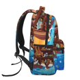 thumbnail image 3 of Easygdp Animals On Noah's Ark2 Mochila Ergonómica Versátil para Laptop - Múltiples Bolsillos, Correas Ajustables, Unisex para Escuela, Viajes y Actividades al Aire Libre-One Size, 3 of 5