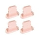 thumbnail image 1 of Methold 4Pcs Mobile Phone Stopper Dust Proof USB Protection Anti-dust Cap Micro Charging Port Replacement for 13/Mini/Pro/Pro Max Cables de audio/vídeo Oro rosa, 1 of 4