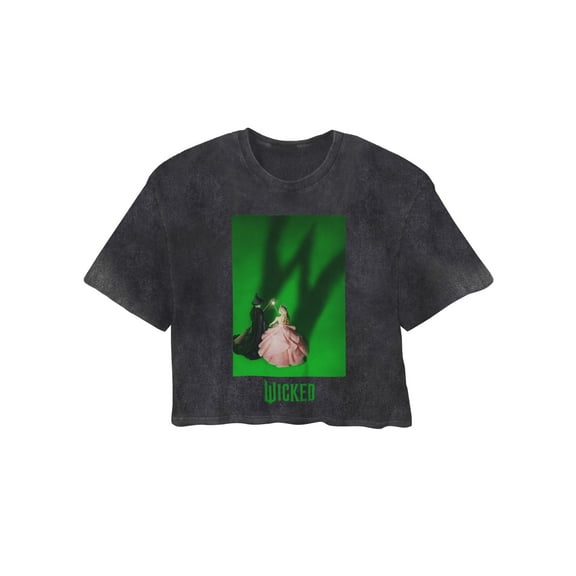 Universal Pictures, Juniors Apparel Graphic Crew Neck Short Sleeve, Wicked Poster, T-Shirt, Sizes XS-XL (Juniors)