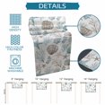 thumbnail image 6 of Beach Coastal Table Runner 90 Inches, Ocean Nautical Starfish Coral Seashells Bed Runner Dresser Scarves Tabletop for Indoor Outdoor Parties/Ceremony/Banquet, 13" x 90", 6 of 9