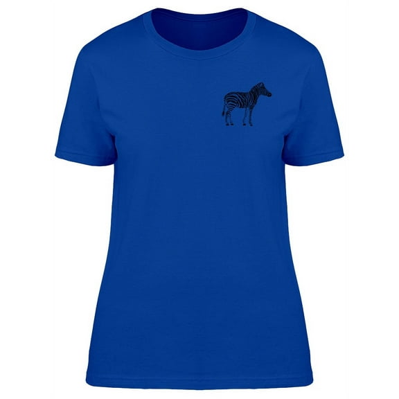 Upperside Zebra Walking T-Shirt Women -Image by Shutterstock, Female x-Large