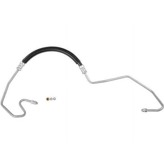 Hydroboost To Gear Power Steering Pressure Line Hose Assembly - Compatible with 1996 - 2000 GMC K3500 4WD 1997 1998 1999