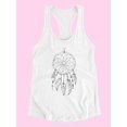 thumbnail image 3 of Lineart Dreamcatcher. Tank Women -Image by Shutterstock, Female Large, 3 of 4