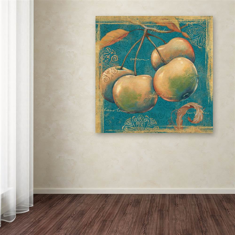 Trademark Fine Art "Lovely Fruits III" Canvas Art by Daphne Brissonnet
