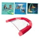 thumbnail image 1 of Silla de piscina flotante, eslinga de fideos / sillón, silla flotante para adultos, accesorios de flotadores para fiestas en , sillas de fid - Rojo 7x130CM, 1 of 8