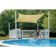 thumbnail image 3 of 16 ft. / 4,9 m Square Shade Sail - Sand 230 gsm, 3 of 4