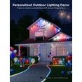 thumbnail image 2 of Luces de red para exteriores Govee, 0,85 x 2,85 m, RGBIC, 480 LED, IP65, 2 of 9