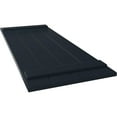 thumbnail image 6 of Ekena Millwork 21 1/2"W x 42"H True Fit PVC Four Board Joined Board-n-Batten Shutters, Starless Night Blue (Per Pair - Hardware Not Included), 6 of 9