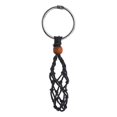 thumbnail image 1 of Llavero DIY con cordón de macramé sin terminar, soporte para piedras, dije único para coche, 1 of 5