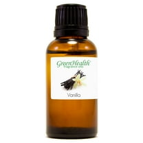 Vanilla Fragrance Oil - 1 fl oz - Amber Glass Bottle w/ Euro Dropper - GreenHealth