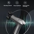 thumbnail image 3 of Double head massage gun, all-around deep muscle relaxant, electric neck film gun, fitness professional intelligent mini vibration impact gun, low noise, fine sound, and multi level adjustment, 3 of 12