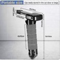 thumbnail image 2 of Universal 2-Pack Car Door Assist Handles for Elderly with Emergency Window Breaker, Automotive Support Grab Bars, Black, 2 of 5