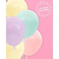 thumbnail image 2 of Pastel Birthday Balloon Set - 24 pk, 12" | Bachelorette Party Decorations, Garden Bridal Shower, Birthday Party, Pastel Baby Shower, Engagement$$Electronics Accessories, 2 of 7