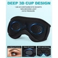 thumbnail image 3 of Auriculares para dormir LC-Dolida, máscara para dormir, Bluetooth, inalámbricos, 3 of 7