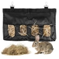 thumbnail image 1 of Small Animals Hay Bag Hanging Feeder Food Sack for Rabbit Chinchilla, 1 of 9