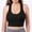 32-Black, variant on YWDJ Bras for Women Push up and Padded Pullover Comfy Bras No Wires Lounge Bras Wide Strap Full Coverage Wrap Comfortable Bras Padded Lace Comfy Bras Solid Bras Pink XL