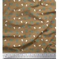 thumbnail image 1 of Soimoi Silk Fabric Brush Stroke & Salt Bottle Cartoon Print Fabric by Yard 42 Inch Wide, 1 of 1