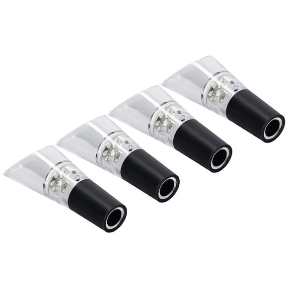 Wine Aerator Bar Wine Aerator Bar Accessories 4PCS Wine Aerator Pourer PC Eco Friendly Decanter Bar Accessories For Household PartySilver