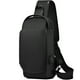 thumbnail image 1 of Mochila Riñonera Shendy Vendy Cruzada Mariconera Antirrobo Tipo Piel Con Entrada Usb, 1 of 6