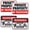 Color 124, variant on No Trespassing Signs and Beware of Dog Sign Set Private Property Sign Reflective Aluminum Warning Signs Metal Signs Weatherproof Security Sign for Home Yard Outdoor Use, 7 x 10 Inch ()
