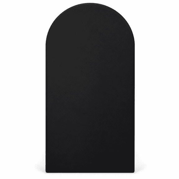 Stretchy Arch Backdrop Cover, Black, 7.2 ft