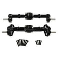 thumbnail image 4 of Ejes de delantero y trasero con tornillos actualizaciones piezas de accesorios de repuesto RC eje de auto juego para 1/12 a escala RC Hobby Car Negro, 4 of 8