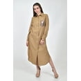thumbnail image 5 of Vestido camisero bolsillo lentejuela Roman Fashion /Juvenil, 3838 (Cafe) cafe M, 5 of 5