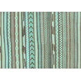 thumbnail image 1 of Ahgly Company Indoor Rectangle Abstract Light Blue Modern Area Rugs, 8' x 10', 1 of 4