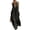 Black #08, variant on Womens Boho Halter Jumpsuit Lace Trim Deep V Neck Sleeveless Backless Summer Flowy Beach Casual Wide Leg Long Jumpsuit M
