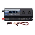 thumbnail image 2 of Tignapoo 6000W Car Power Inverter with 4 USB Ports and LCD Display - Converts 24V to 110V or 220V, Ideal for Smartphones, Laptops, and Camping Gear, Lightweight and Portable Design, 2 of 6