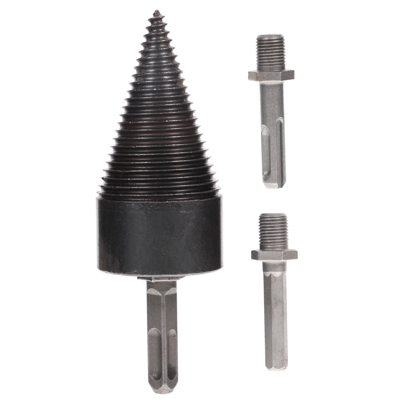 FENGGUIQU 1Set Woodworking Drill Bit Cone Firewood Splitter Tool Assorted Colors for Home Use