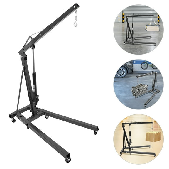 Heavy Duty Crane, Folding Hydraulic Crane with Wheels, Folding Hydraulic Crane