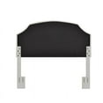 thumbnail image 3 of Welt Trim Tufted Adjustable King or Cal King Headboard in Light Gray Fabric, 3 of 6