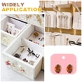 thumbnail image 6 of Uxcell 400Pcs Earring Display Cards, 1.6"x2" Kraft Paper Stud Earring Holder Card, Blank Hanging Tag 2 Holes for Ear Stud Small Jewelry Selling Packaging Supply, Pink/Blue Colors, 6 of 6