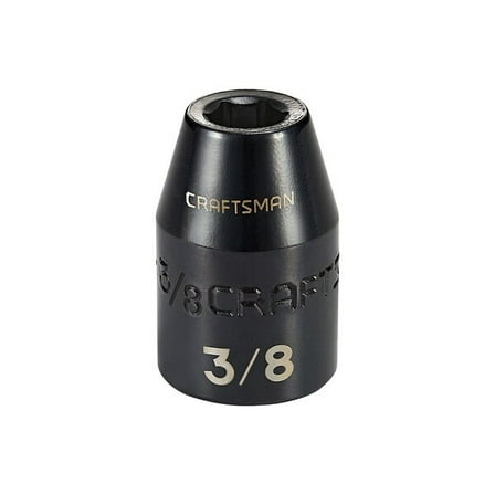 Craftsman Sockets, 1/2" Drive 3/8" SAE Impact Shal CMMT15848