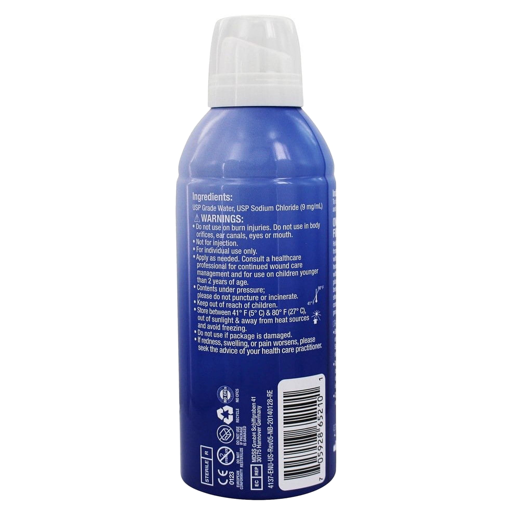 NeilMed NeilCleanse Wound Wash – Sterile Saline Spray, 6 oz