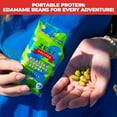 thumbnail image 3 of Zest Delites Edamame Beans Snack, Low Calorie High Protein Snack (12g), Sea Salt, 0.9 oz x 24 Packs, 3 of 8