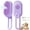 Purple, variant on 3 in 1 Cat Steam Brush for Shedding & Grooming with Foldable Handle Pet Spray Hair Removal Comb Spritz Defur Comb for Cats Water Brush for Long & Short Haired Pets