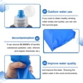 thumbnail image 5 of 500Ml Water Filter Bottle Water Filter Straw Soft Folding Outdoor Filtered Water Bag for Sport Camping Hiking Cycling, 5 of 5