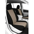 thumbnail image 2 of CalTrend Front Cordura Seat Covers for 2005-2010 Nissan Xterra - NS127-06CC Beige Insert with Black Trim, 2 of 3
