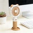 thumbnail image 5 of Mini Handheld Fan USB Rechargeable Portable Small Fan 3 Speed Settings Personal Cooling for Travel Office Beach by PALIFEUR, 5 of 7
